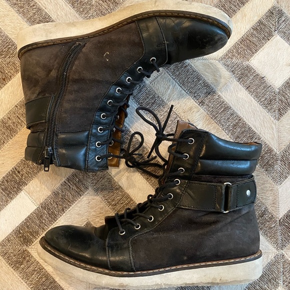 ASOS Combat Boots with Contrast Platform - Picture 3 of 7